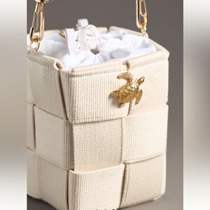 Teiruma Libertad Woven Bucket Bag